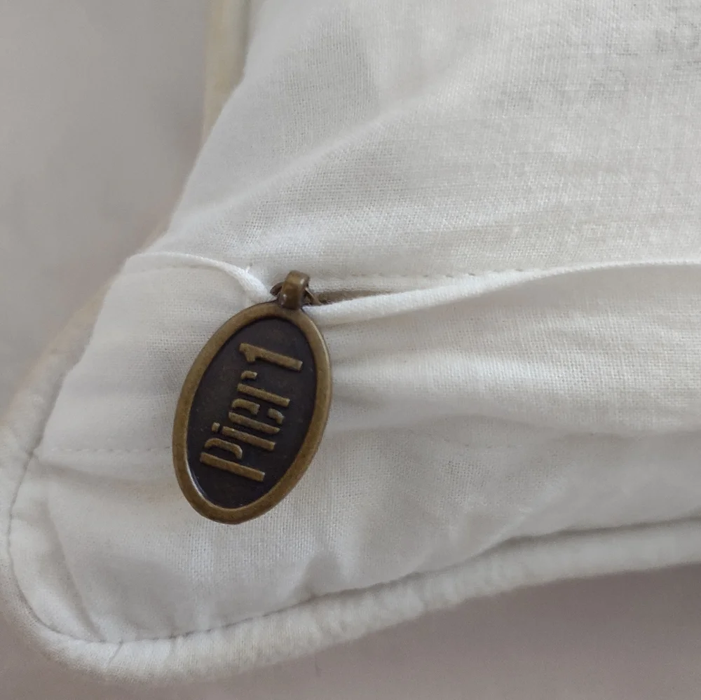 Pier 1 Beaded Decorative Pillow